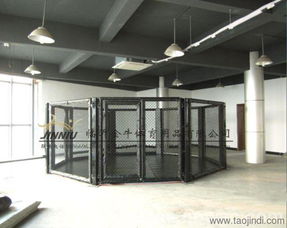 金牛專業(yè)mma比賽用拳擊擂臺八角格斗籠廠家批發(fā)